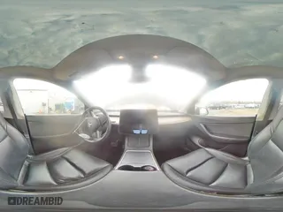 2022 Tesla Model Y Long Range with VIN 7SAYGAEE5NF376911, listed as a Copart auction lot 47370235 with 46,876 mi miles and Salvage Title. Bid and sale history available at carsss.com. Image 16.