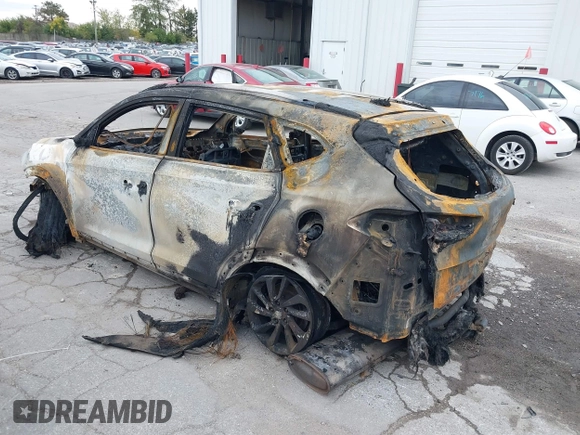 2017 Hyundai Tucson SE with VIN KM8J3CA49HU445125, listed as a IAAI auction lot 40413815 with 1 mi miles. Bid and sale history available at carsss.com. Image 3.