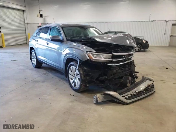 2021 Volkswagen Atlas Cross Sport 2.0T SE w/Technology with VIN 1V2KC2CAXMC219681, listed as a Copart auction lot 37899103 with 18,919 mi miles and Salvage Title. Bid and sale history available at carsss.com. Image 12.