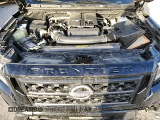 2023 Nissan Frontier SV with VIN 1N6ED1EK6PN614006, listed as a Copart auction lot 77823854 with 14,500 mi miles and Salvage Title. Bid and sale history available at carsss.com. Image 11.