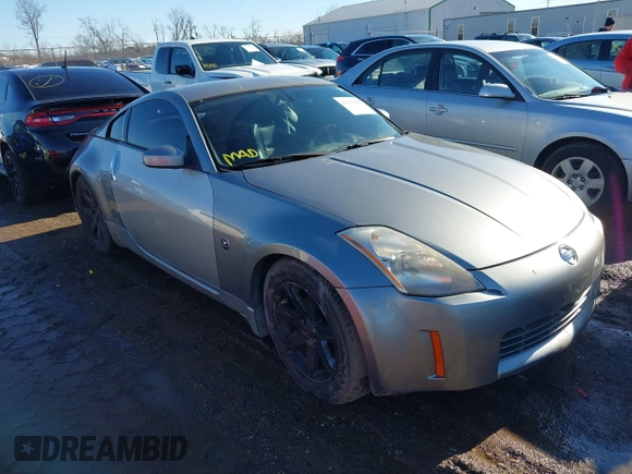 2003 Nissan 350Z Touring with VIN JN1AZ34E53T017495, listed as a IAAI auction lot 41131244 with 192,747 mi miles and . Bid and sale history available at DreamBid. Image 1.