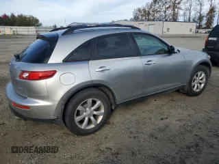 2003 Infiniti FX Options with VIN JNRAS08W43X201029, listed as a Copart auction lot 75742894 with 154,843 mi miles and Clean Title. Bid and sale history available at DreamBid. Image 3.
