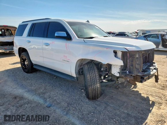 2016 Chevrolet Tahoe LS with VIN 1GNSCAKC6GR355149, listed as a Copart auction lot 60883305 with 179,782 mi miles and Salvage title. Bid and sale history available at DreamBid. Image 4.