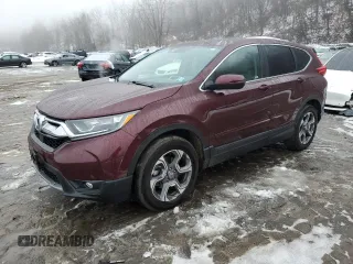 2018 Honda CR-V EX with VIN 7FARW2H51JE054660, listed as a Copart auction lot 44739035 with 17,872 mi miles and Non Repairable. Bid and sale history available at carsss.com. Image 1.