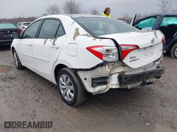 2015 Toyota Corolla L with VIN 5YFBURHE4FP330420, listed as a IAAI auction lot 41059296 with 73,689 mi miles and . Bid and sale history available at DreamBid. Image 3.
