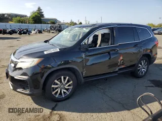 2020 Honda Pilot EX-L с VIN 5FNYF5H5XLB011429, выставлен на аукционе Copart как лот 55281935 с пробегом 70 598 миль миль и Списание • Salvage title. История ставок и продаж доступна на DreamBid. Изображение 1.