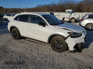 2024 Honda HR-V Sport with VIN 3CZRZ2H52RM742025, listed as a Copart auction lot 48358695 with 15,862 mi miles and Salvage Title. Bid and sale history available at carsss.com. Image 4.