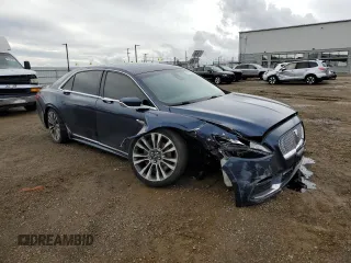 2017 Lincoln Continental Reserve with VIN 1LN6L9NC2H5614888, listed as a Copart auction lot 82712404 with 104,893 mi miles and Salvage Title. Bid and sale history available at DreamBid. Image 4.