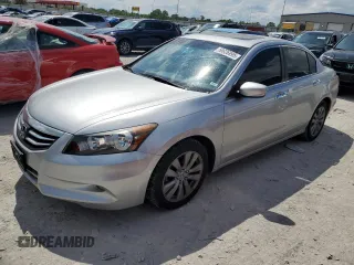 2011 Honda Accord EX-L z VIN 1HGCP3F8XBA018477, wystawiony jako Copart lot #58626995 z przebiegiem 74 108 mil mil oraz Szkoda całkowita • Salvage title. Historia ofert i sprzedaży dostępna na DreamBid. Obrazek 1.