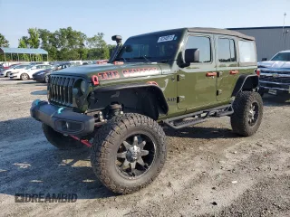2021 Jeep Wrangler Unlimited Sport S с VIN 1C4HJXDG1MW819912, выставлен на аукционе Copart как лот 62340915 с пробегом 46 243 миль миль и Списание • Salvage title. История ставок и продаж доступна на DreamBid. Изображение 1.