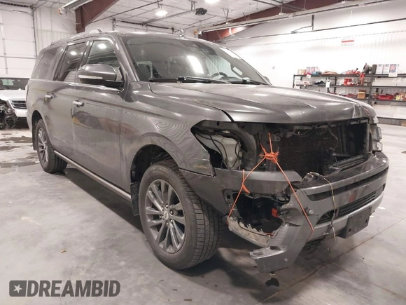 2019 Ford Expedition Max Limited with VIN 1FMJK2AT5KEA32494, listed as a IAAI auction lot 41757990 with 132,255 mi miles and . Bid and sale history available at DreamBid. Image 1.