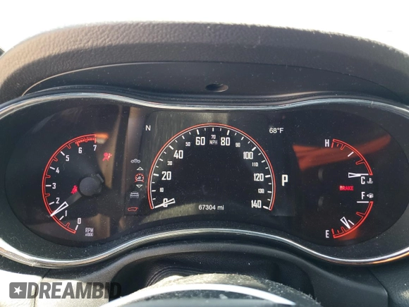 2017 Dodge Durango R/T with VIN 1C4SDJCT8HC961142, listed as a Copart auction lot 54534965 with 67,304 mi miles and Salvage title. Bid and sale history available at DreamBid. Image 9.