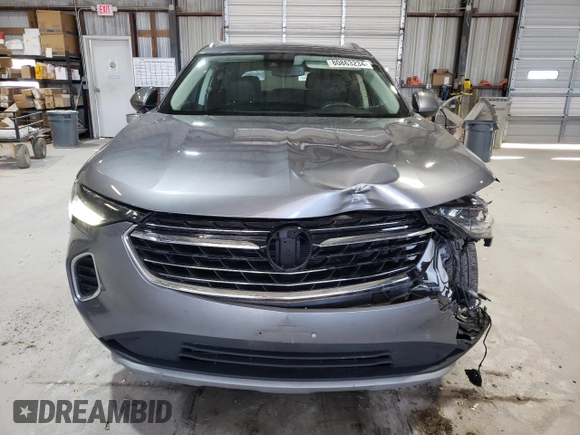 2022 Buick Envision Essence with VIN LRBFZPR45ND016319, listed as a Copart auction lot 80863234 with 47,493 mi miles and Salvage Title. Bid and sale history available at carsss.com. Image 5.