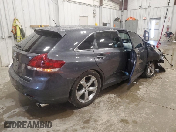 2013 Toyota Venza LE with VIN 4T3BK3BB3DU084576, listed as a Copart auction lot 58440165 with 124,952 mi miles and Non repairable. Bid and sale history available at DreamBid. Image 3.