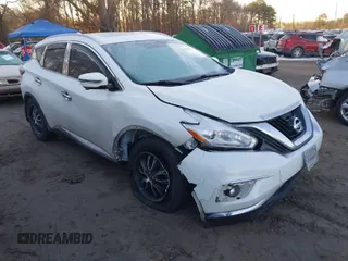 2016 Nissan Murano Platinum with VIN 5N1AZ2MH9GN156729, listed as a IAAI auction lot 41410934 with 154,032 mi miles and . Bid and sale history available at DreamBid. Image 1.
