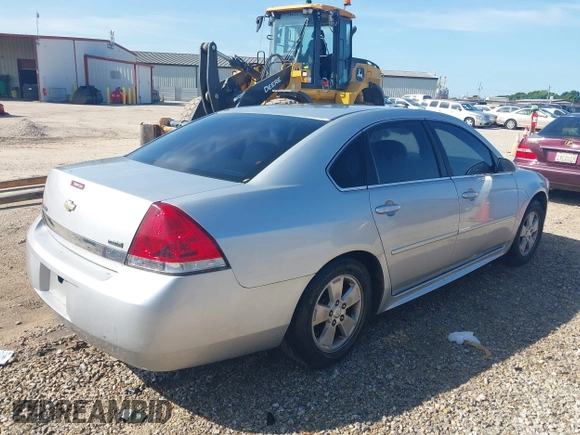 2011 Chevrolet Impala LT Fleet with VIN 2G1WG5EK6B1211491, listed as a IAAI auction lot 42467169 with 182,229 mi miles and . Bid and sale history available at DreamBid. Image 4.