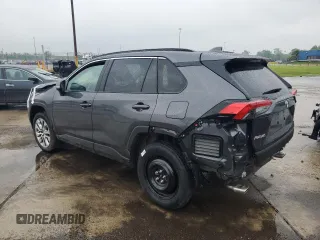 2025 Toyota RAV4 XLE Premium with VIN 2T3A1RFV8SC525056, listed as a Copart auction lot 57753695 with 1,051 mi miles and Clean title. Bid and sale history available at DreamBid. Image 2.