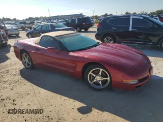 2001 Chevrolet Corvette with VIN 1G1YY32G615115318, listed as a Copart auction lot 74469944 with 0 mi miles and Salvage Title. Bid and sale history available at carsss.com. Image 4.