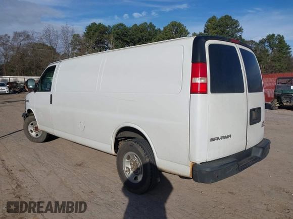 2014 GMC Savana Cargo z VIN 1GTW7GCA2E1169201, wystawiony jako IAAI lot #41648525 z przebiegiem 462 975 mil mil oraz . Historia ofert i sprzedaży dostępna na DreamBid. Obrazek 3.