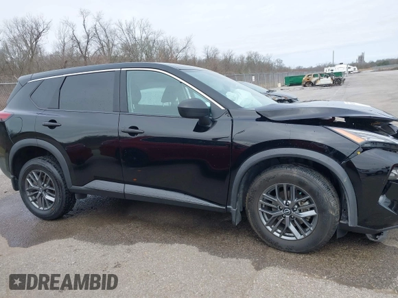 2023 Nissan Rogue S with VIN 5N1BT3AA7PC765364, listed as a IAAI auction lot 41552282 with 27,637 mi miles. Bid and sale history available at carsss.com. Image 13.