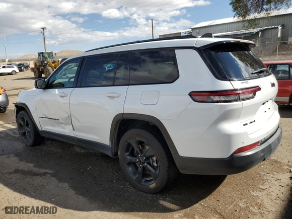 2021 Jeep Grand Cherokee L Laredo with VIN 1C4RJKAG6M8151041, listed as a Copart auction lot 77276294 with 67,525 mi miles and Salvage Title. Bid and sale history available at carsss.com. Image 2.