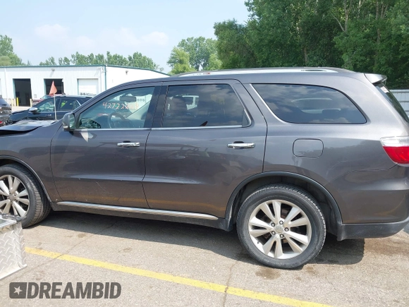 2013 Dodge Durango Crew with VIN 1C4RDJDG0DC693522, listed as a IAAI auction lot 42722229 with 138,585 mi miles and . Bid and sale history available at DreamBid. Image 14.