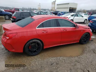 2016 Mercedes-Benz CLA 250 with VIN WDDSJ4GB4GN307100, listed as a Copart auction lot 38758044 with Not Provided miles and . Bid and sale history available at DreamBid. Image 3.