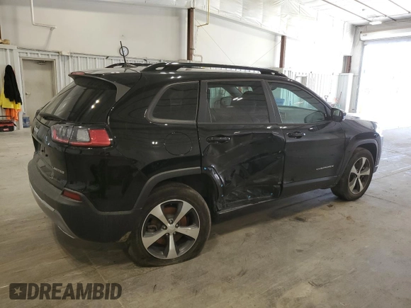 2022 Jeep Cherokee Limited with VIN 1C4PJMDX5ND530636, listed as a Copart auction lot 78682304 with 15,050 mi miles and Salvage Title. Bid and sale history available at DreamBid. Image 3.