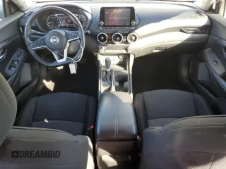 2021 Nissan Sentra SV with VIN 3N1AB8CV6MY263418, listed as a Copart auction lot 46242745 with 56,746 mi miles and Salvage Title. Bid and sale history available at carsss.com. Image 8.