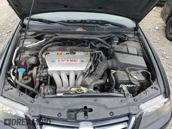 2004 Acura TSX with VIN JH4CL96834C008375, listed as a Copart auction lot 64144965 with 158,417 mi miles and Salvage title. Bid and sale history available at DreamBid. Image 11.