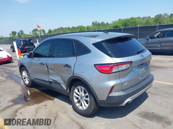 2021 Ford Escape S with VIN 1FMCU0F63MUA50558, listed as a IAAI auction lot 42072684 with 19,241 mi miles and . Bid and sale history available at DreamBid. Image 3.