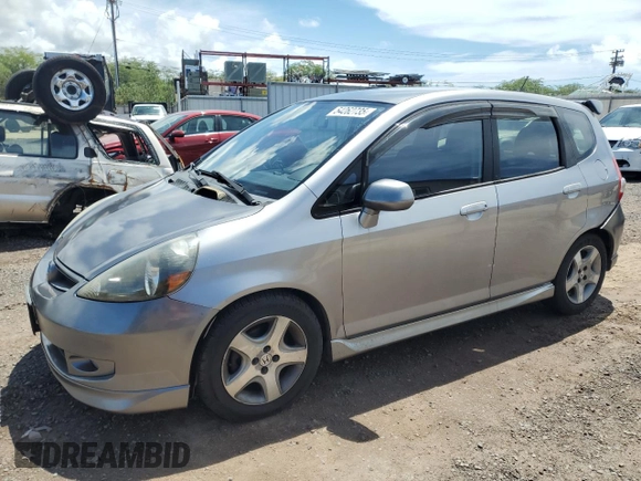 2008 Honda Fit Sport z VIN JHMGD38658S053059, wystawiony jako Copart lot #54262735 z przebiegiem 164 493 mil mil oraz Szkoda całkowita • Salvage title. Historia ofert i sprzedaży dostępna na DreamBid. Obrazek 1.