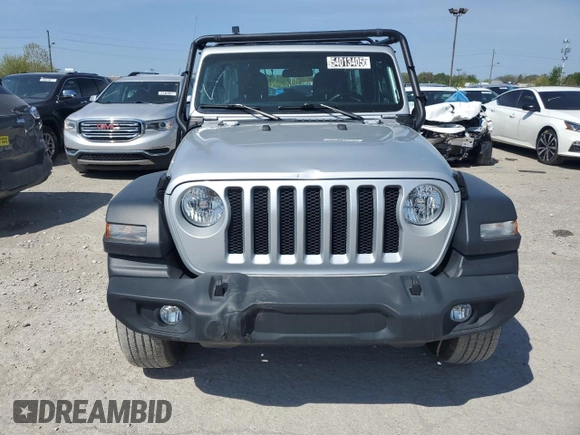 2023 Jeep Wrangler Sport with VIN 1C4HJXDG3PW670651, listed as a Copart auction lot 54013405 with 19,395 mi miles and Clean Title. Bid and sale history available at DreamBid. Image 5.