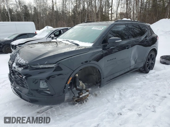2019 Chevrolet Blazer RS with VIN 3GNKBJRSXKS635114, listed as a Copart auction lot 44191525 with Not Provided miles and Clean Title. Bid and sale history available at DreamBid. Image 1.