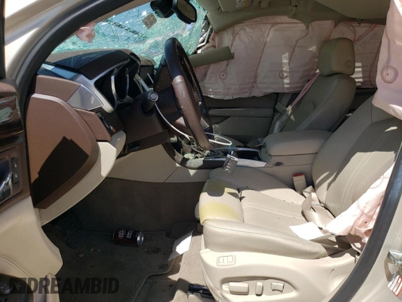 2012 Cadillac SRX Luxury Collection with VIN 3GYFNAE38CS608487, listed as a Copart auction lot 49385395 with 65,212 mi miles and Non Repairable. Bid and sale history available at carsss.com. Image 7.