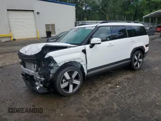2025 Hyundai Santa Fe Limited z VIN 5NMP44GLXSH101852, wystawiony jako Copart lot #56125255 z przebiegiem 4 950 mil mil oraz Szkoda całkowita • Salvage title. Historia ofert i sprzedaży dostępna na DreamBid. Obrazek 1.