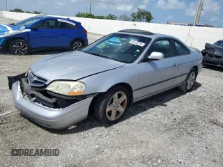 2001 Acura CL Type S z VIN 19UYA42631A023519, wystawiony jako Copart lot #61019715 z przebiegiem 138 834 mil mil oraz Szkoda całkowita • Salvage title. Historia ofert i sprzedaży dostępna na DreamBid. Obrazek 1.