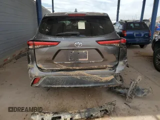 2021 Toyota Highlander L with VIN 5TDCZRBH7MS079017, listed as a Copart auction lot 56765605 with Not provided miles and Salvage title. Bid and sale history available at DreamBid. Image 6.