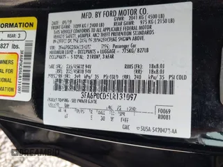 2020 Ford Fusion SEL z VIN 3FA6P0CD5LR131097, wystawiony jako IAAI lot #42218517 z przebiegiem 94 394 mil mil oraz . Historia ofert i sprzedaży dostępna na DreamBid. Obrazek 9.