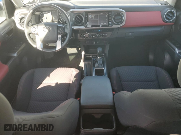 2022 Toyota Tacoma SR with VIN 3TMCZ5AN3NM506811, listed as a Copart auction lot 84630754 with 32,099 mi miles and Salvage title. Bid and sale history available at DreamBid. Image 8.