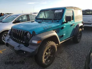 2020 Jeep Wrangler Willys с VIN 1C4GJXAN0LW196571, выставлен на аукционе Copart как лот 73794314 с пробегом Не указан миль и Списание • Salvage title. История ставок и продаж доступна на DreamBid. Изображение 1.