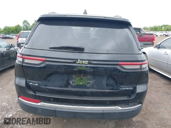 2023 Jeep Grand Cherokee Laredo with VIN 1C4RJHAG0PC640619, listed as a IAAI auction lot 42351031 with 53,507 mi miles and . Bid and sale history available at DreamBid. Image 16.