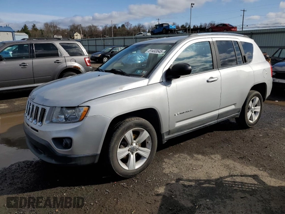 2011 Jeep Compass Latitude with VIN 1J4NF1FB4BD164330, listed as a Copart auction lot 51433545 with 85,642 mi miles and Salvage Title. Bid and sale history available at DreamBid. Image 1.