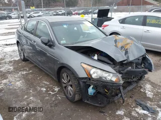 2012 Honda Accord EX with VIN 1HGCP2E73CA091050, listed as a IAAI auction lot 41316276 with 127,215 mi miles and . Bid and sale history available at DreamBid. Image 1.
