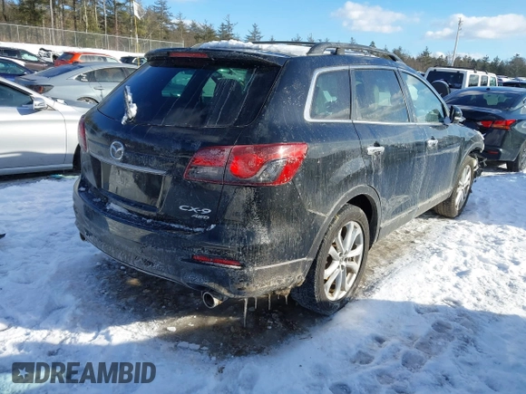 2013 Mazda CX-9 Grand Touring with VIN JM3TB3DV4D0419741, listed as a IAAI auction lot 41504049 with Not Provided miles and . Bid and sale history available at carsss.com. Image 4.