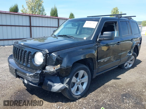 2016 Jeep Patriot High Altitude with VIN 1C4NJRFB5GD718548, listed as a IAAI auction lot 42162649 with 122,235 mi miles and . Bid and sale history available at carsss.com. Image 17.