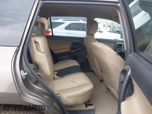2011 Toyota RAV4 with VIN 2T3BF4DV6BW095344, listed as a IAAI auction lot 41834747 with 123,872 mi miles. Bid and sale history available at carsss.com. Image 8.