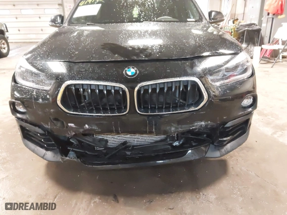 2018 BMW X2 xDrive28i with VIN WBXYJ5C39JEF69748, listed as a IAAI auction lot 41914089 with 93,122 mi miles. Bid and sale history available at carsss.com. Image 6.