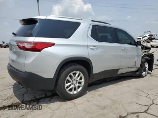 2018 Chevrolet Traverse LT Cloth z VIN 1GNERGKW8JJ113526, wystawiony jako Copart lot #59633295 z przebiegiem 111 066 mil mil oraz Szkoda całkowita • Salvage title. Historia ofert i sprzedaży dostępna na DreamBid. Obrazek 3.