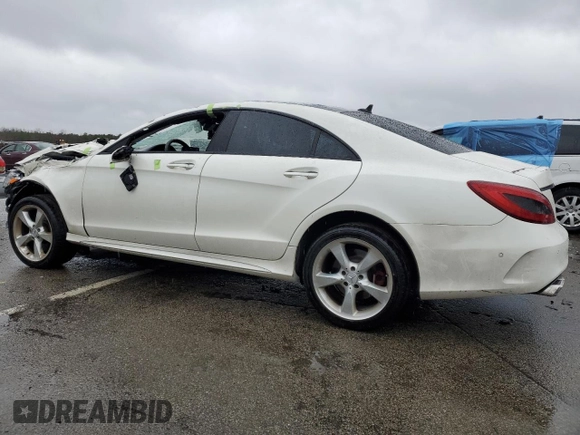 2016 Mercedes-Benz CLS with VIN WDDLJ9BBXGA169966, listed as a Copart auction lot 48502194 with 54,502 mi miles. Bid and sale history available at carsss.com. Image 2.